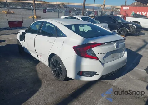 2021 Honda Civic Sport from USA, damaged, VIN 2HGFC2F8XMH531767